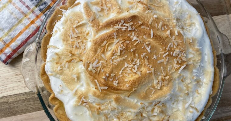 Banana Coconut Cream Pie